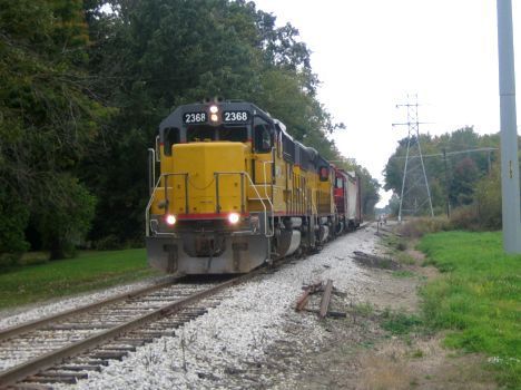 Ann Arbor 2368 at Pittsfield Jct.  2005  [Dale Berry]